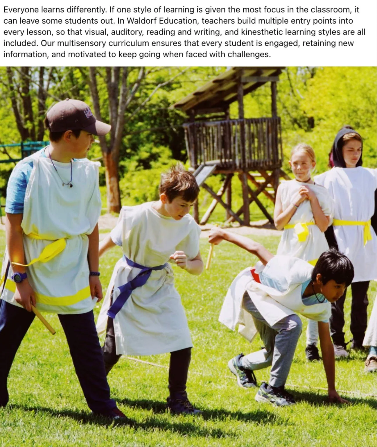 Everyone learns differently. Here's why it matters.⁠
⁠
Contact us to schedule a tour!⁠
⁠
⁠
#preschool #kindergarten #elementary #middleschool #ithacawaldorf #ithacawaldorfschool #ithaca #ithacany #ithacanewyork #fingerlakes #waldorf #waldorfeducation