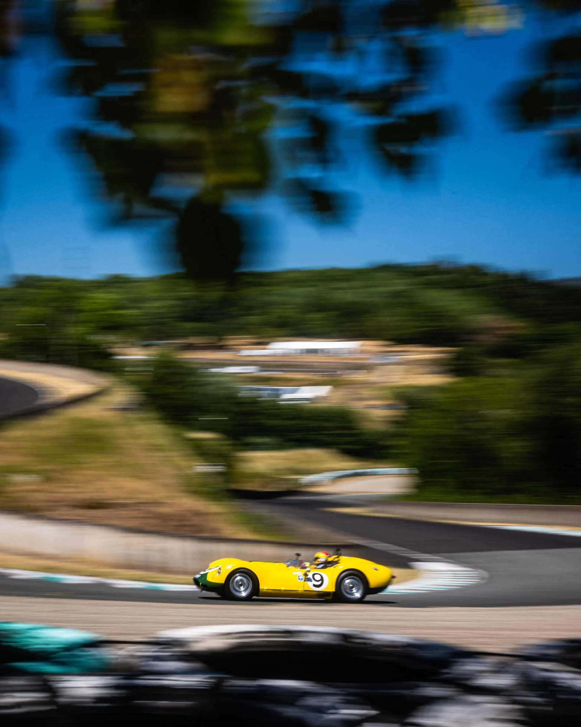 CKL Lister Jaguar at MRL Trophee d'Auvergne at Charade in France