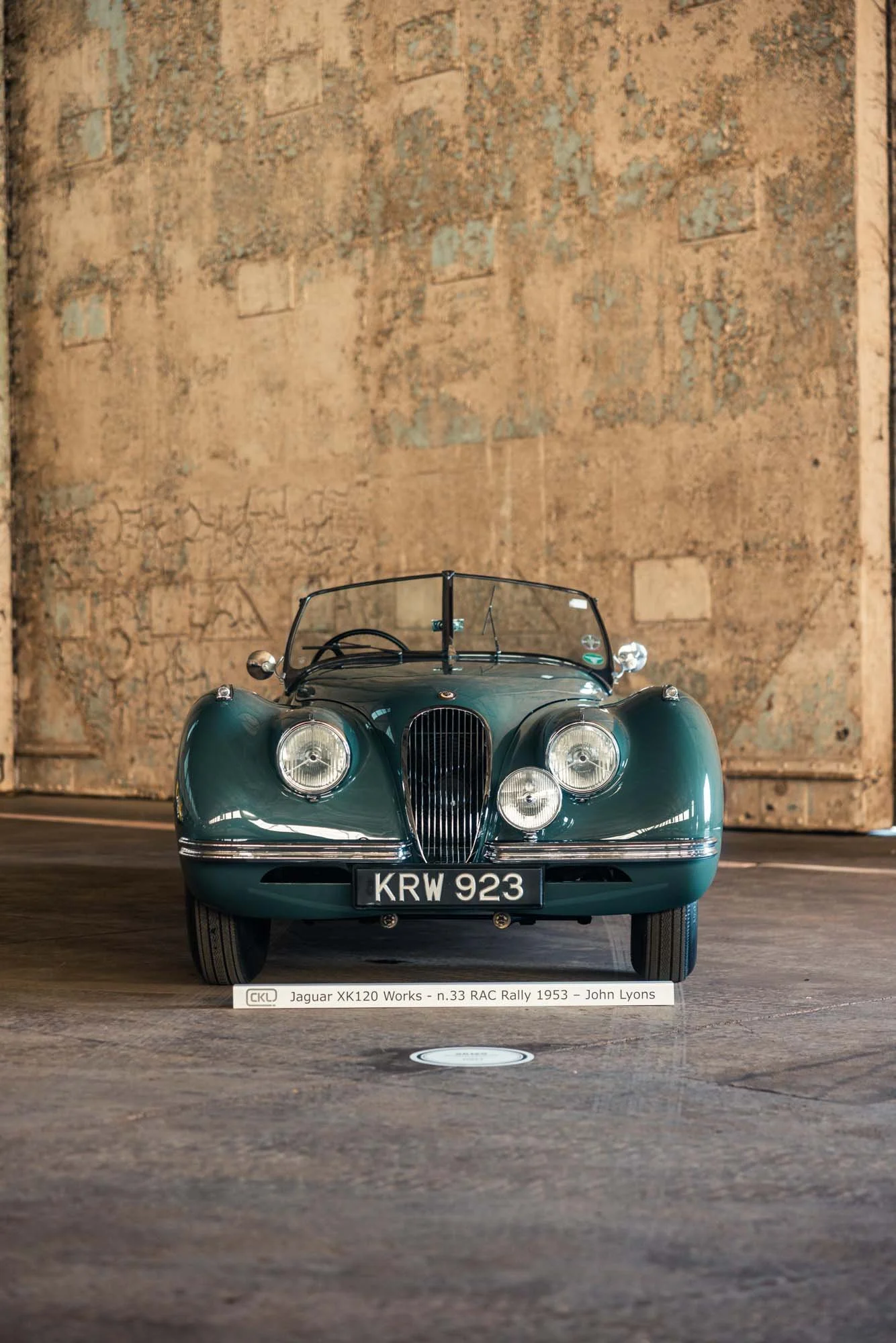 Jaguar XK120 Works RAC Rally John Lyons CKL