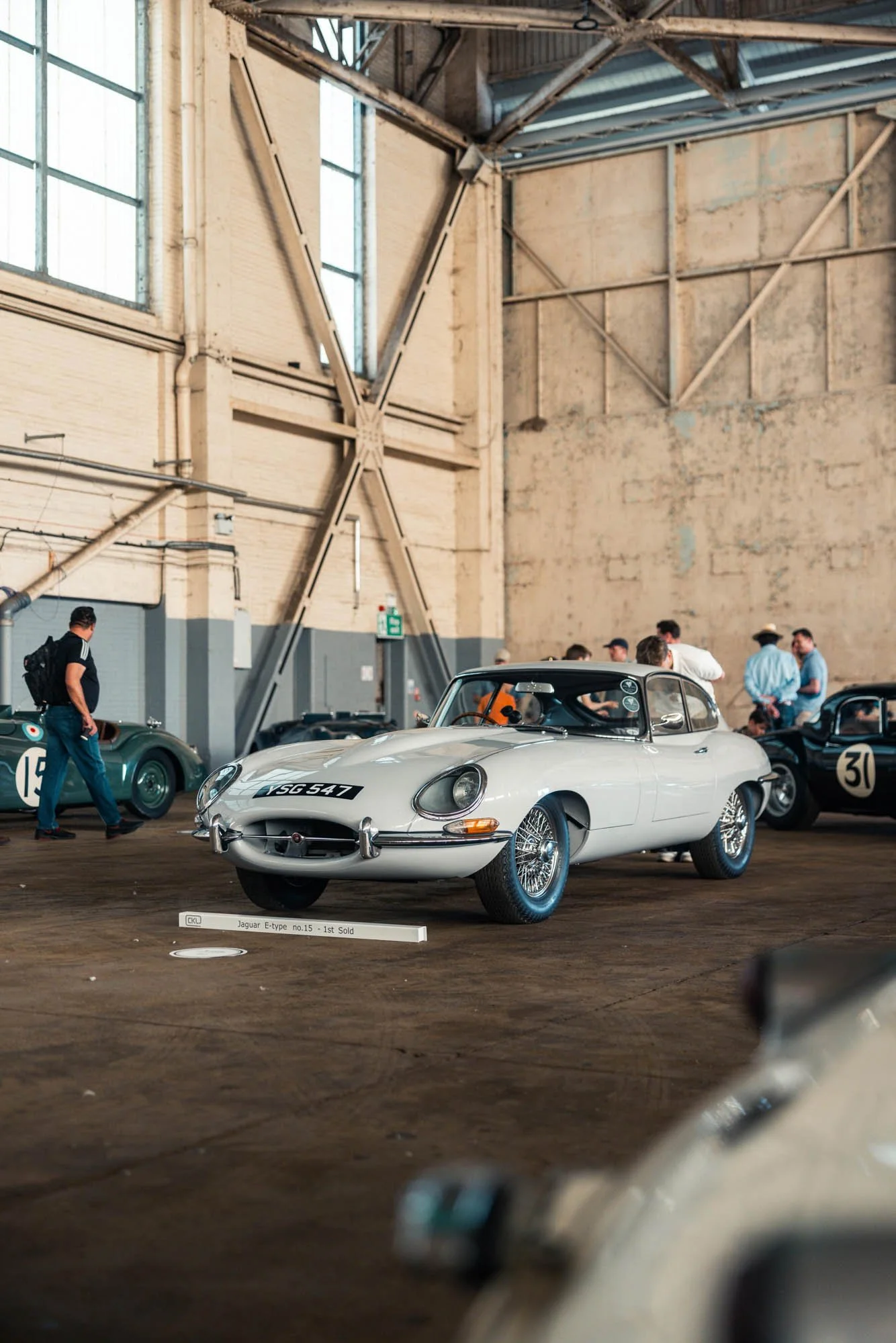 Jaguar E-type FHC RHD 860015 CKL FIRST IN THE WILD BOOK