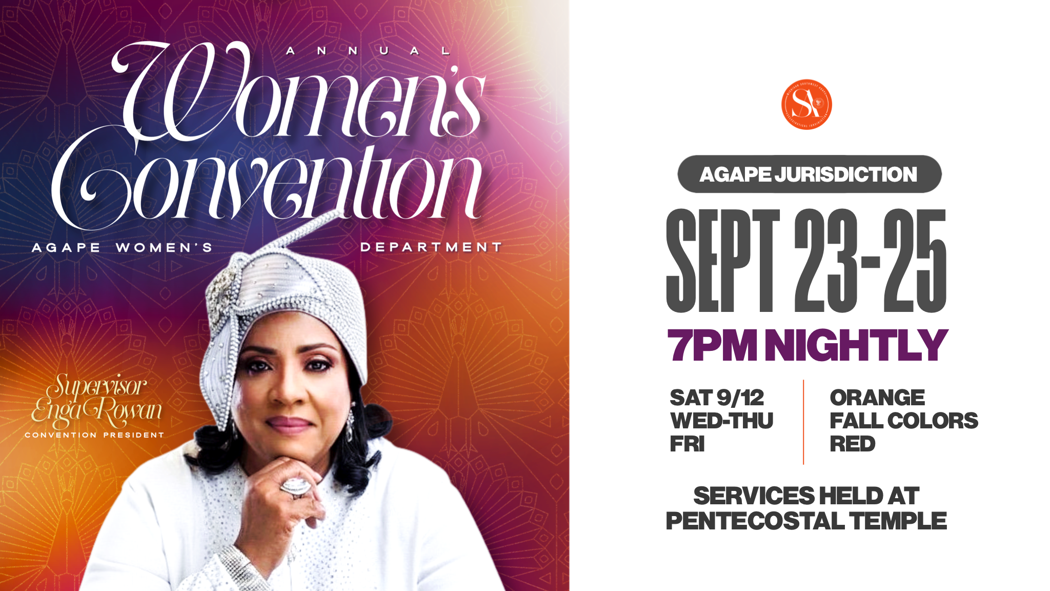 Agape Annual Women’s Convention 2026