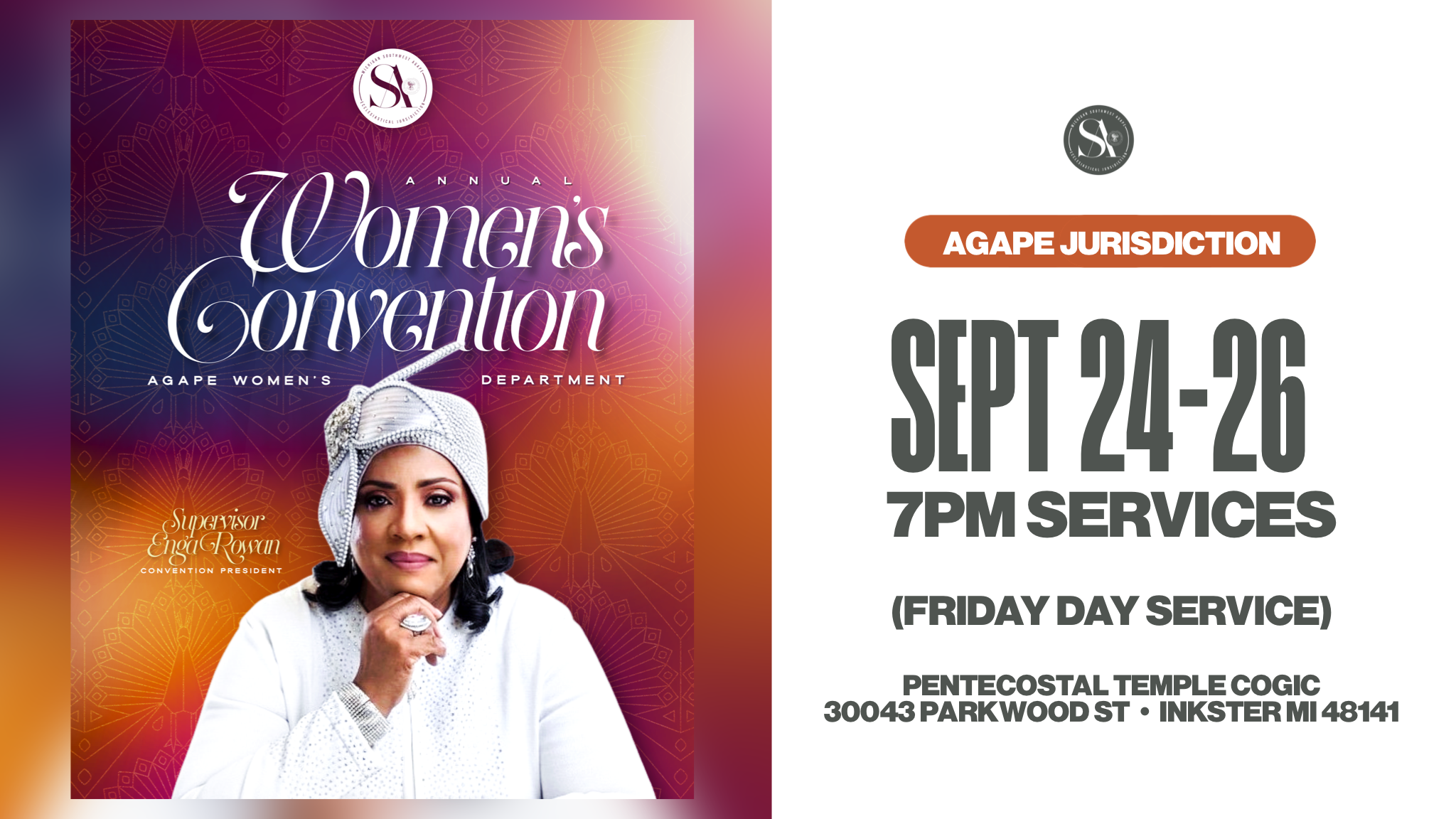 Agape Jurisdiction Women’s Convention