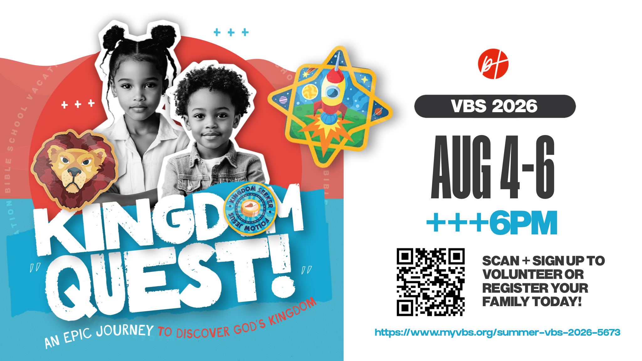 VBS 2026: Kingdom Quest!
