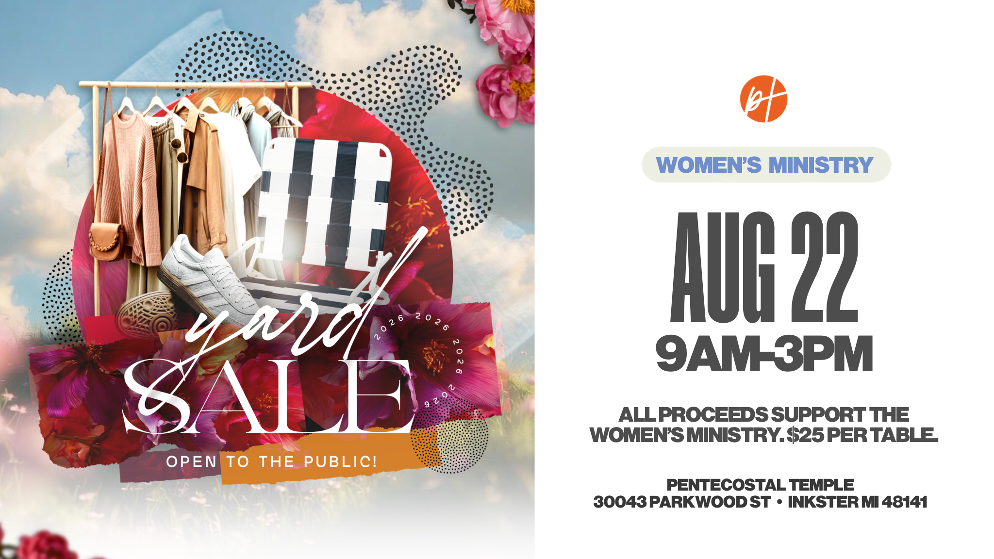 Women’s Ministry Yard Sale
