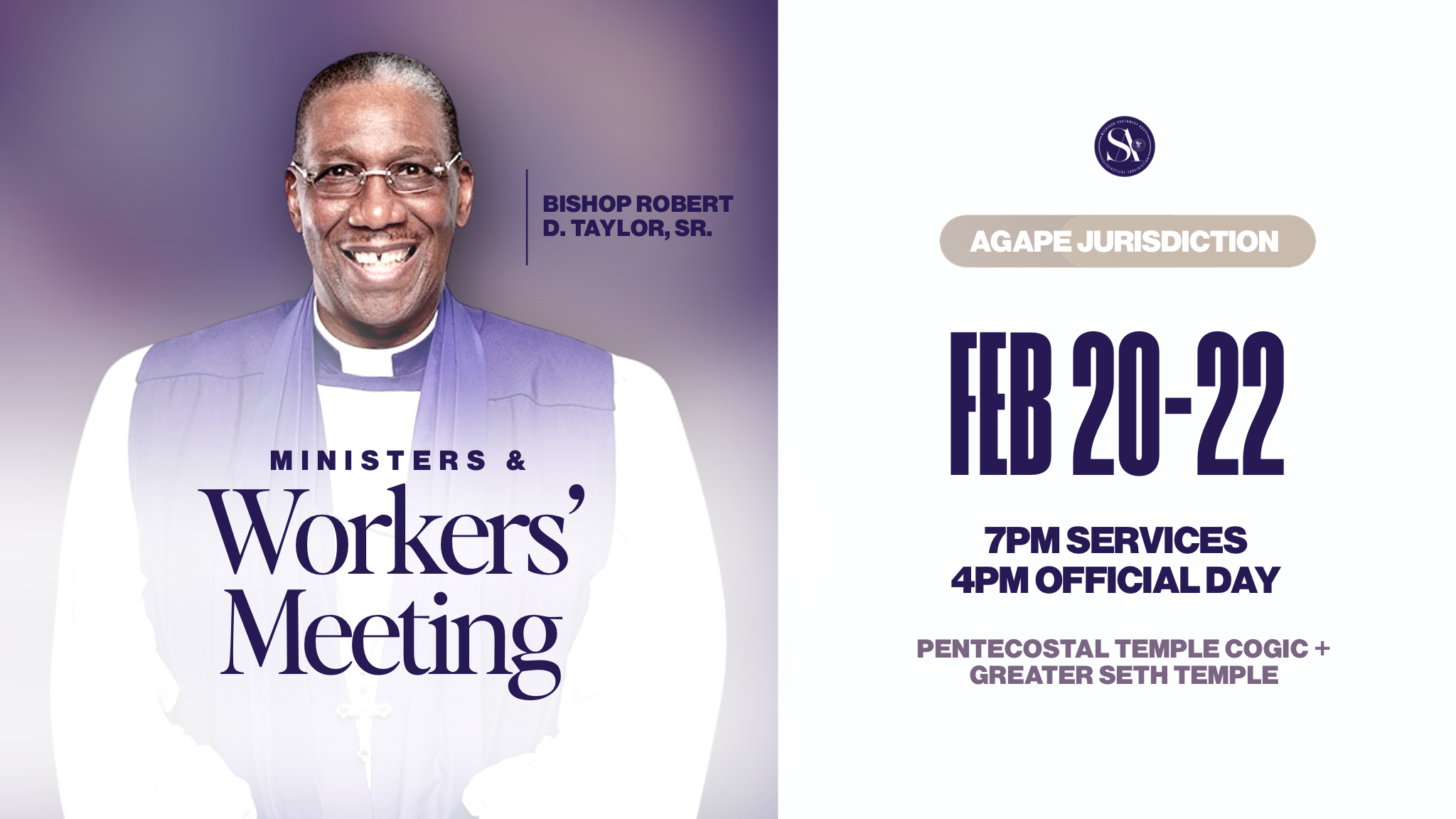 Agape Ministers & Workers Meeting 2026