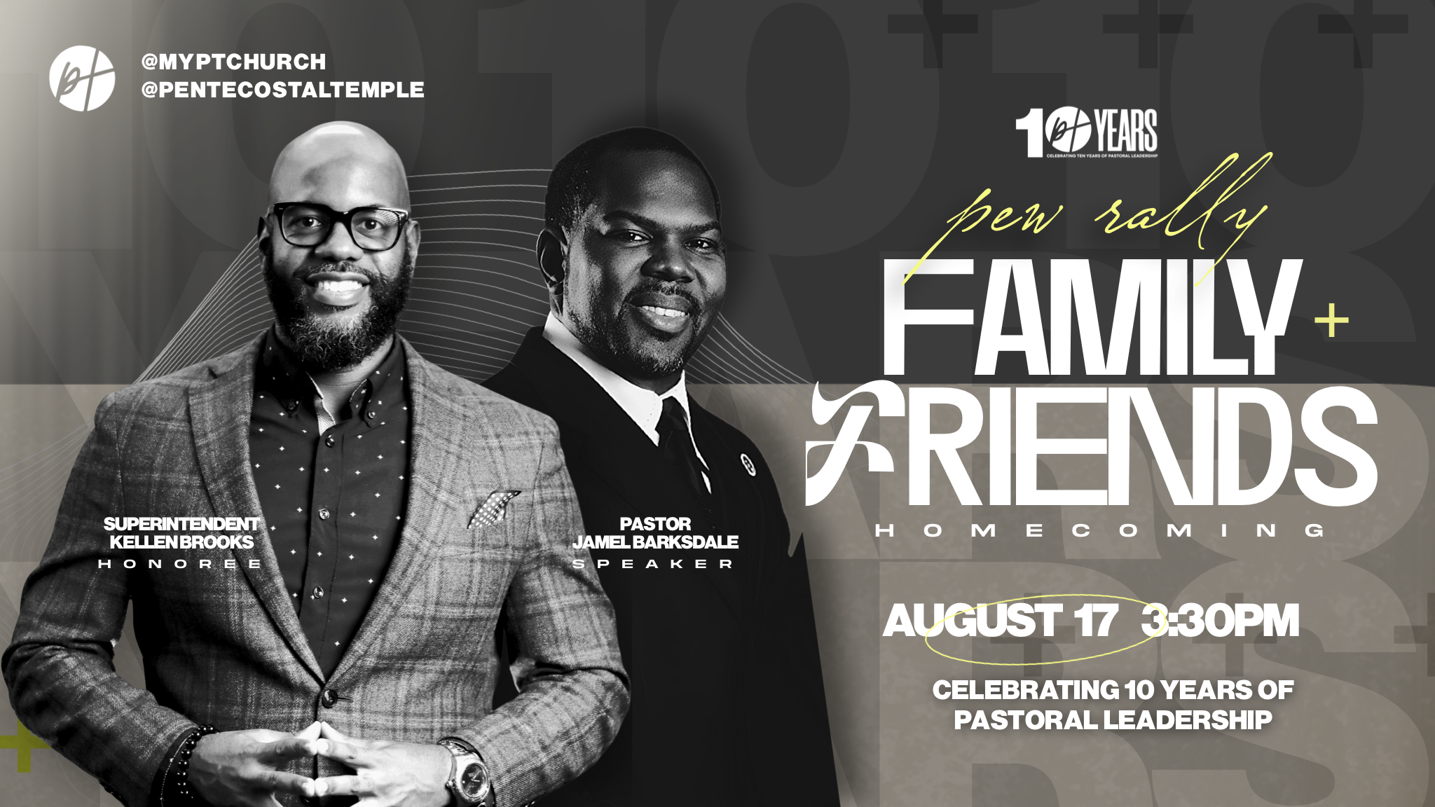 Homecoming Pew Rally: Family & Friends Day