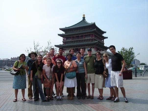 Mary and the 2006 OU Journey to China class (Copy)