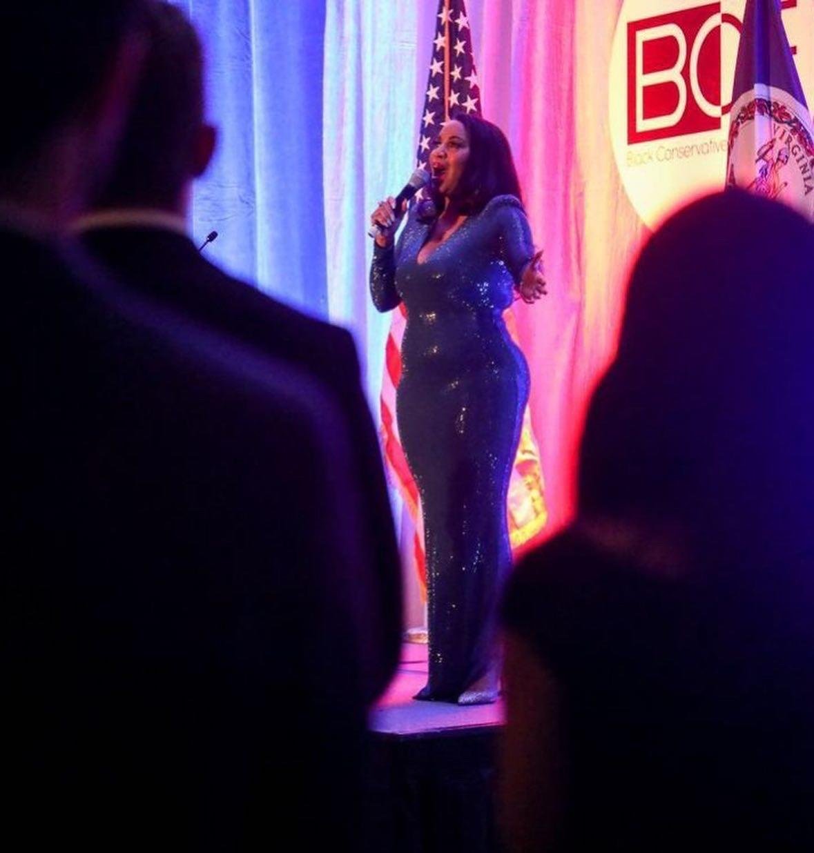 February 28, 2022, Mary was the  headlining and featured  entertainment for the Black  Conservative Federation Black  History Month Gala in Alexandria, VA.