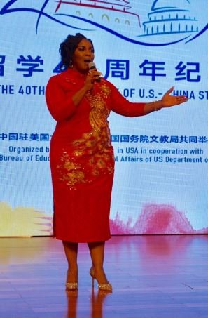 2019, Mary performed the American National Anthem and the Chinese National Anthem (in Chinese) for the 40th Anniversary of U.S.-China Student Exchanges