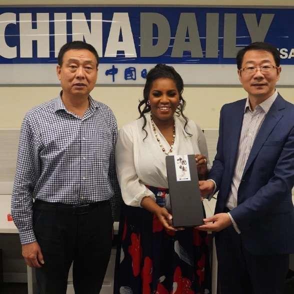 2019 – Mary’s First National  Interview with China Daily