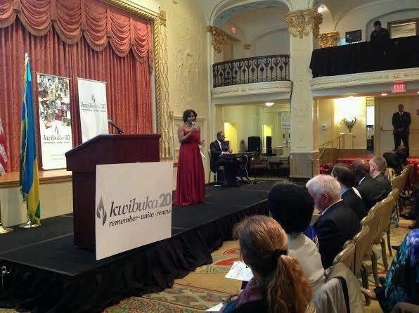 2014, Mary performed for The  Embassy of Rwanda 20th  Commemoration of the Rwandan  Genocide at The Mayflower  Renaissance Hotel in  Washington, D.C.
