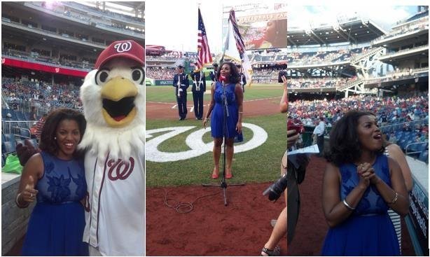 2013 Washington Nationals Ballpark – National Anthem – Washington, D.C. – (Attendance: More than 30,000 fans)