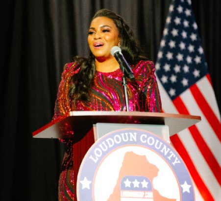 September 23, 2023, Mary was the keynote speaker for the Inaugural Patriot Ball, hosted by the Loudoun County GOP Committee. Mary shared the stage with Virginia Governor, The Honorable Glenn Youngkin.