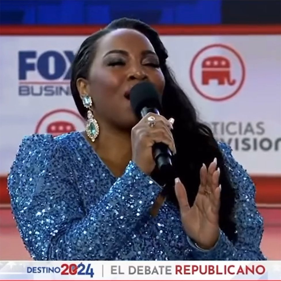 September 27, 2023, Mary was the featured entertainment for the FOX Business/FOX NEWS GOP Presidential Debate at the Ronald Reagan Library in Simi Valley, CA, performing America’s National Anthem. 
