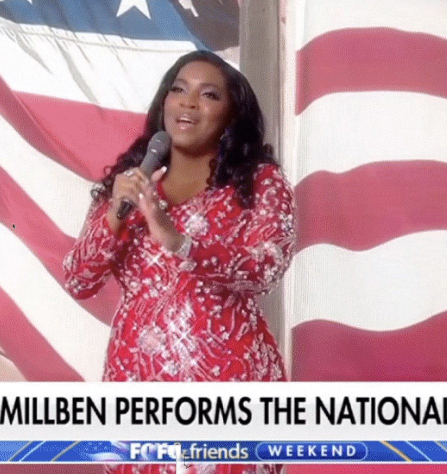 March 3, 2024, Mary celebrated National Anthem Day in America with a live, televised performance of “The Star-Spangled Banner” on FOX &amp; Friends Weekend! Aired live on the Fox News TV Channel