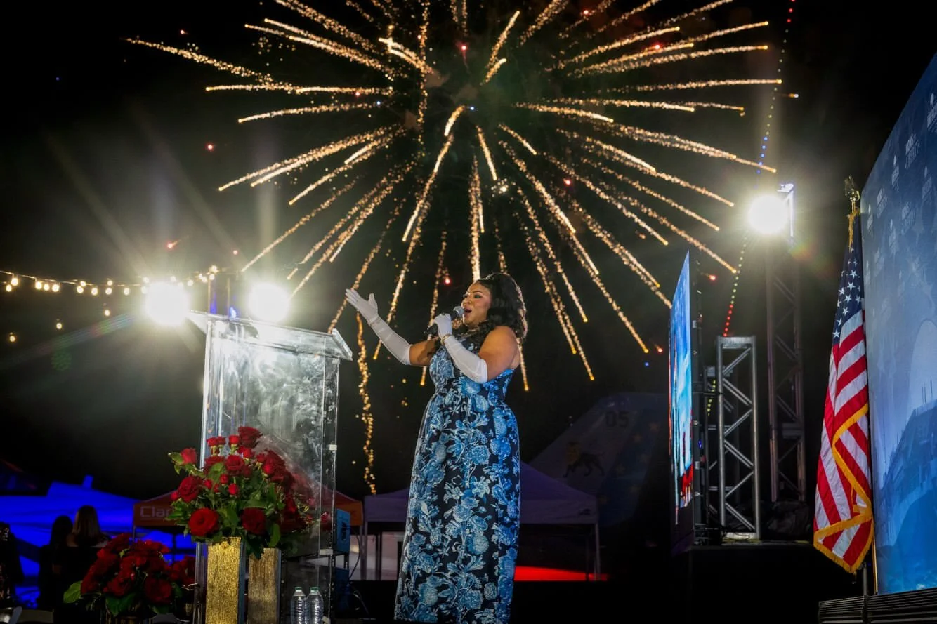 June 2nd, 2026, Mary was the featured entertainment for America’s 250th Anniversary celebration on the USS Midway in San Diego, CA.  Hosted by Moms for Liberty.