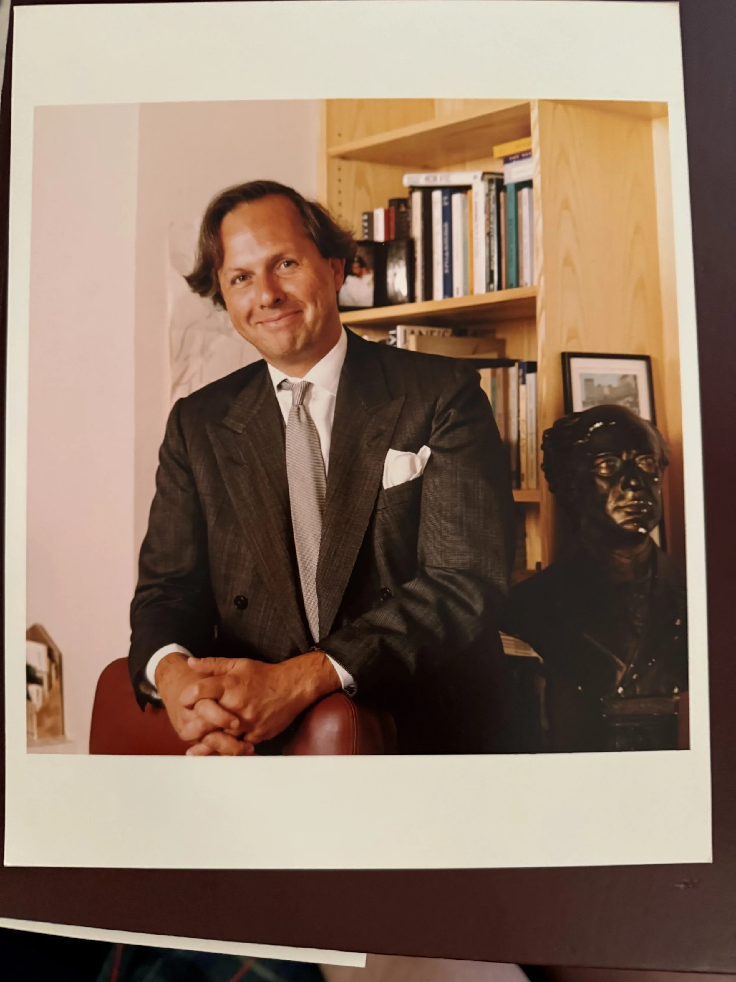 Vanity Fair Editor Graydon Carter. Graydon's memoir When the Going Was Good inspired me to dust off my diary. Photo by Harry Benson for VF