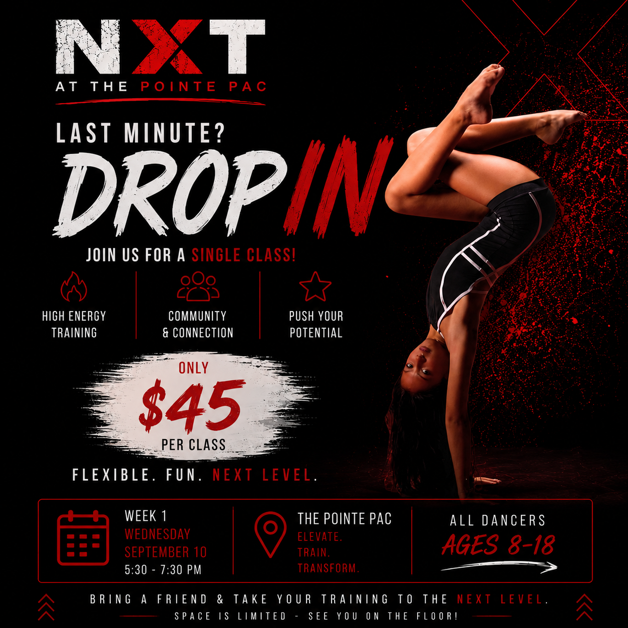 NXT DROP-IN Single Class Pass