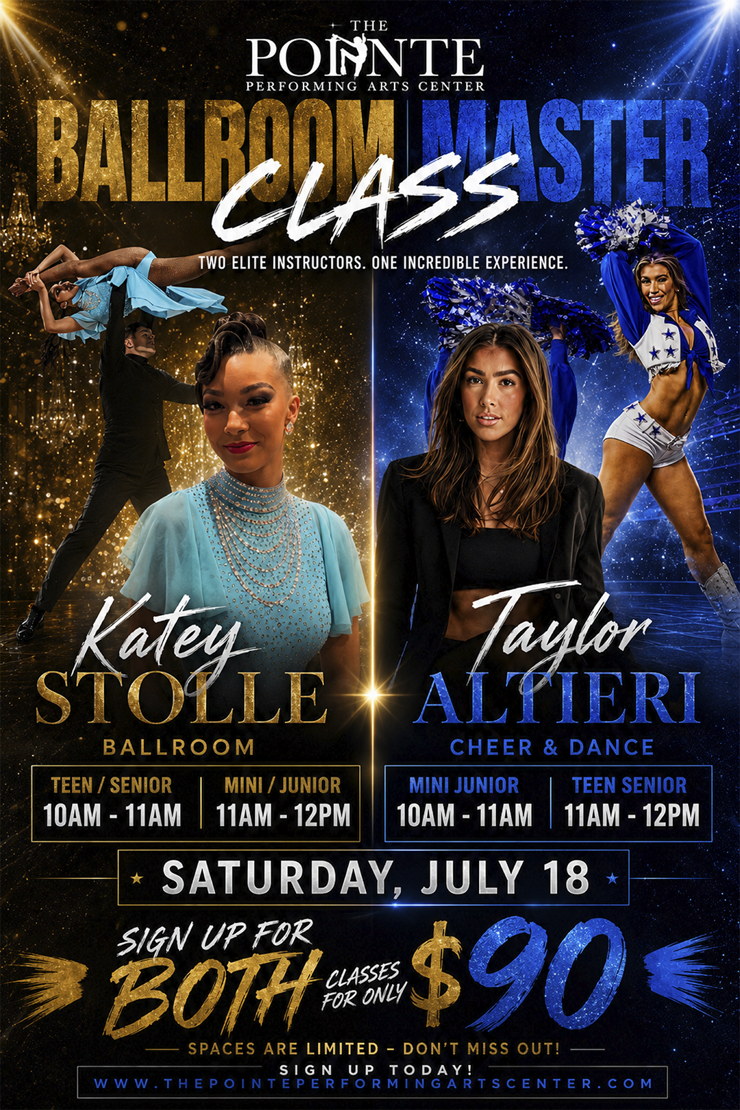 Master Class Bundle Registration - Ft. Taylor Altieri & Katey Stolle