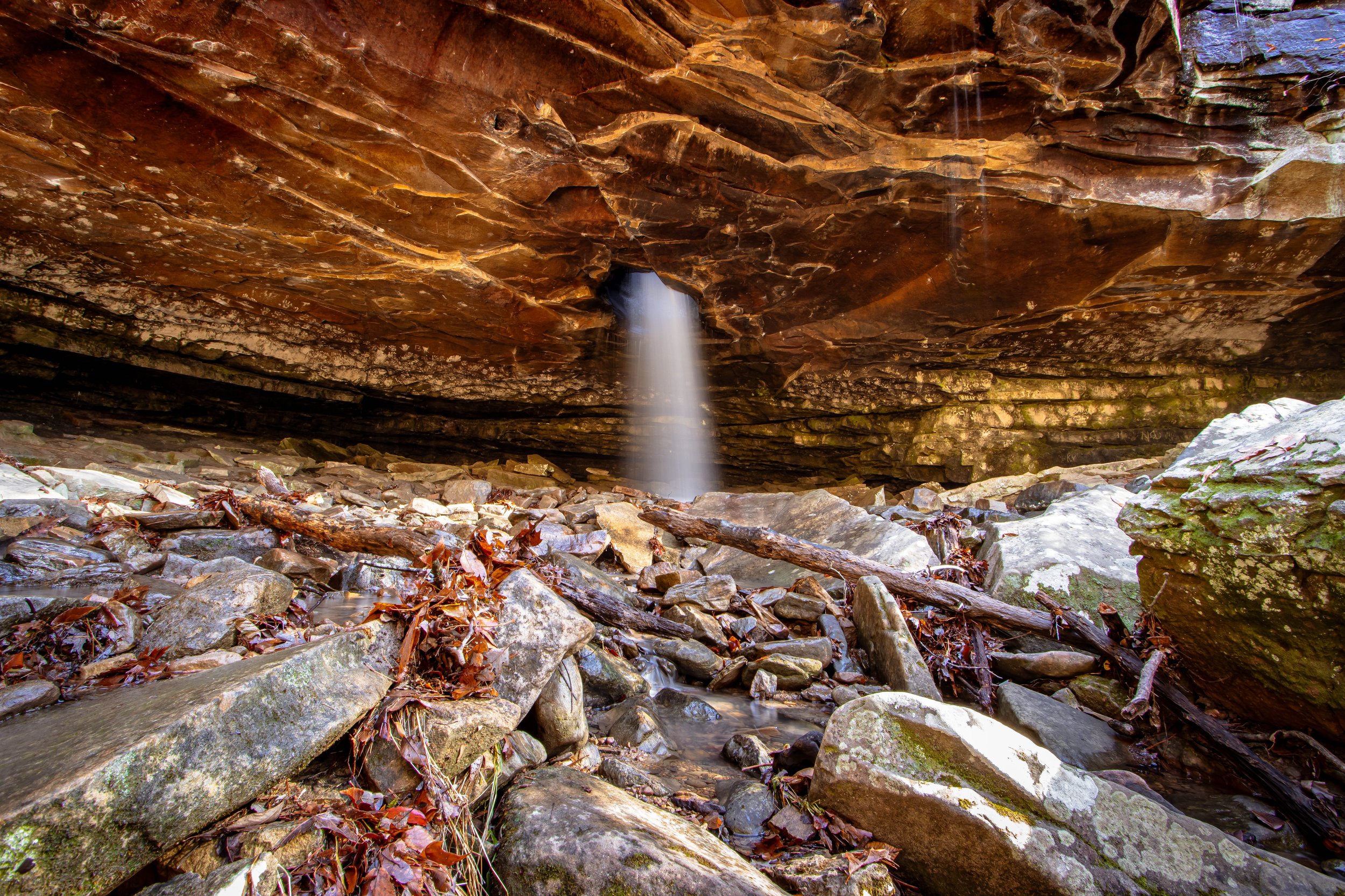 Ozark National Forest-long exposure photography-glory hole waterfall-Stephanie Saldivar.jpg