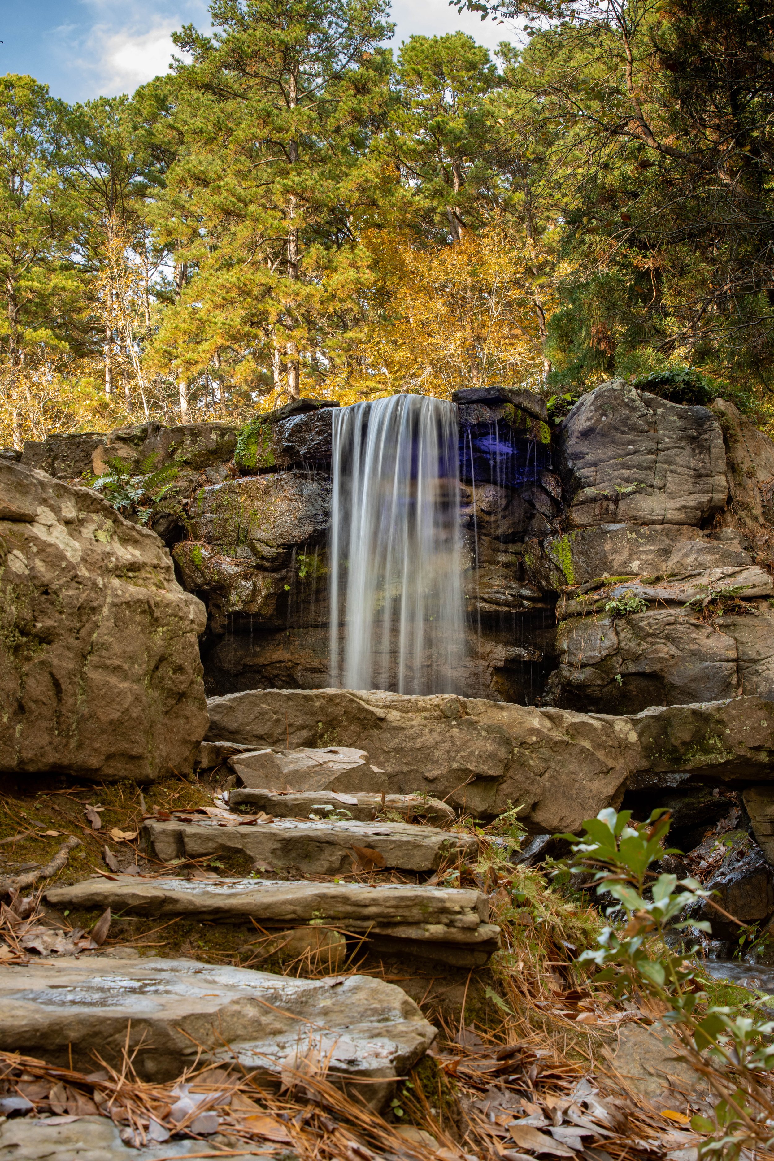 Garvan Gardens waterfall-long exposure photography-Stephanie Saldivar.jpg