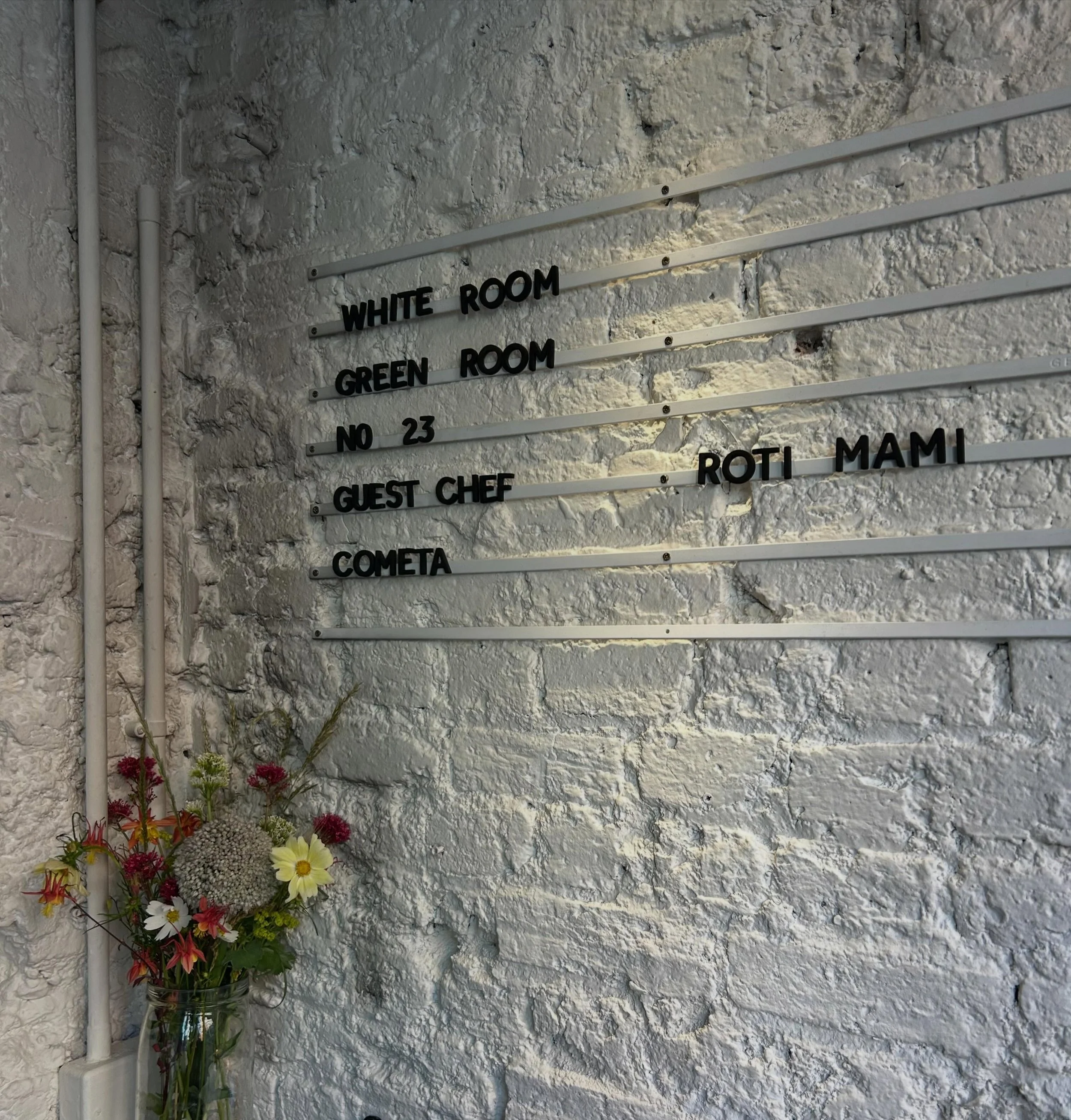 Part of what I love about this work is the spaces and people it puts me alongside. This week I&rsquo;m in London with @roti.mami_ at @carousel_ldn &mdash; a venue that gets hospitality right in every detail, from the room to the team to the way guest
