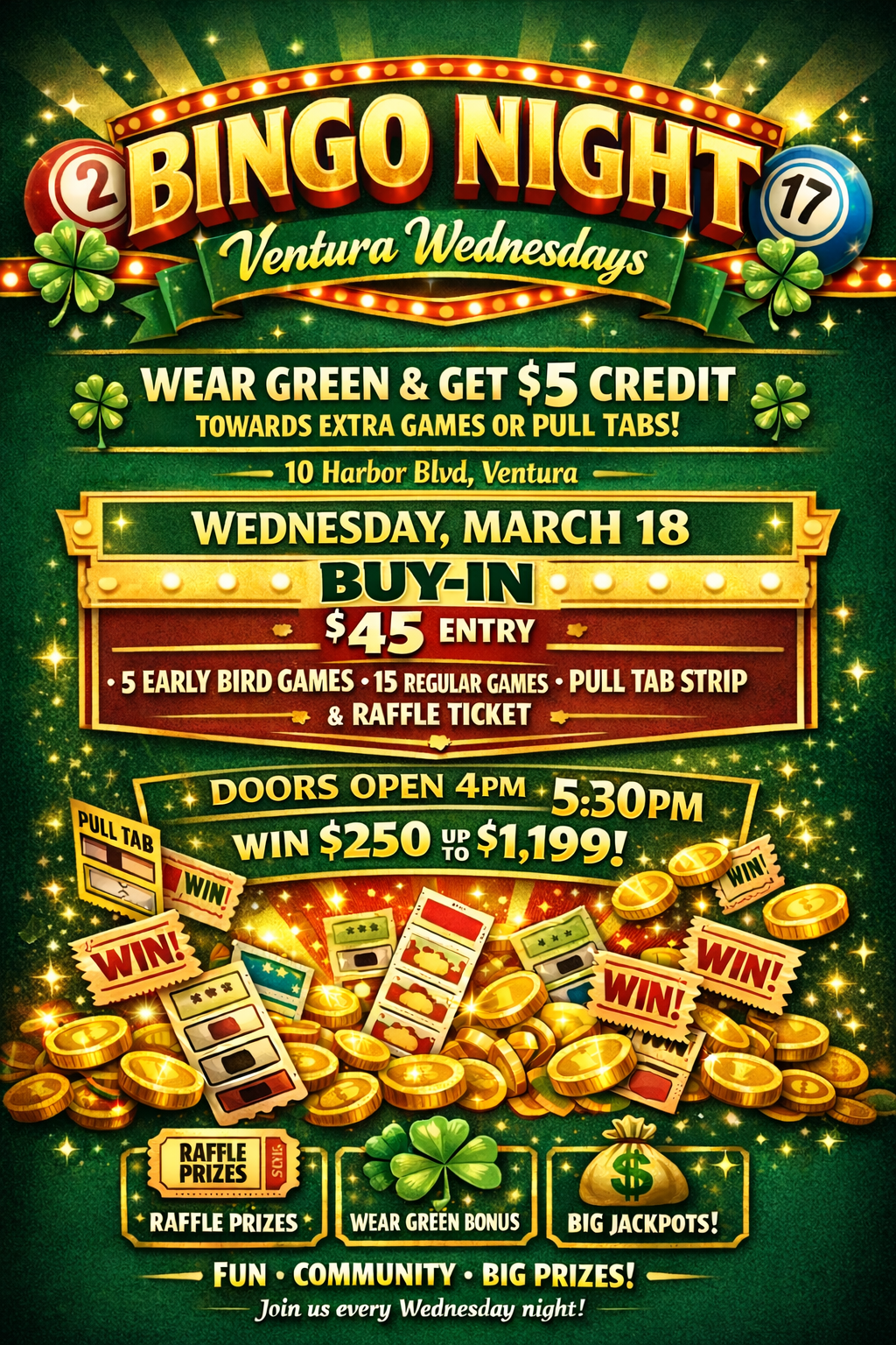 🎉 Ventura Bingo Nights 🎉 