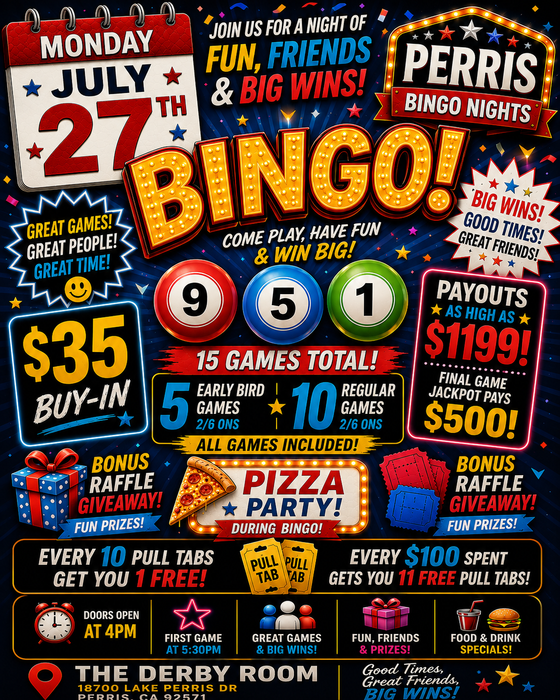 Bonus Thursday Bingo