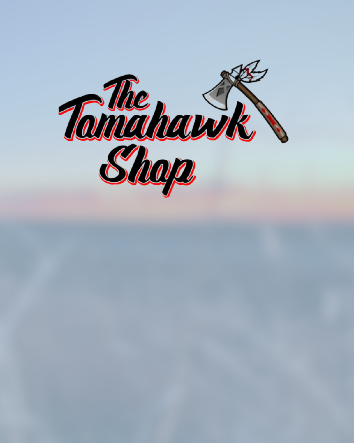 The Tomahawk Shop website created by BK Media