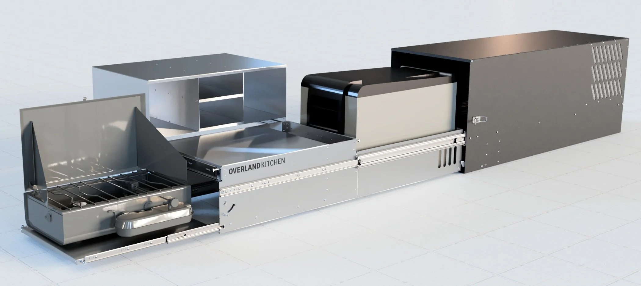 Truck Bed Expedition Kitchen — Overland Kitchen The Adventurous Kitchen