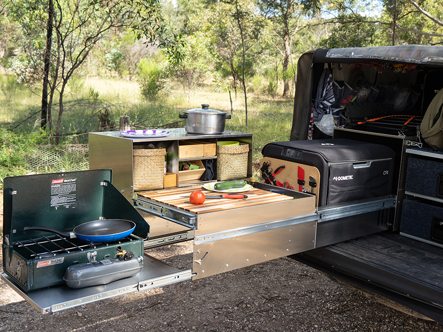 Camping and 4x4 Fridge drawers 