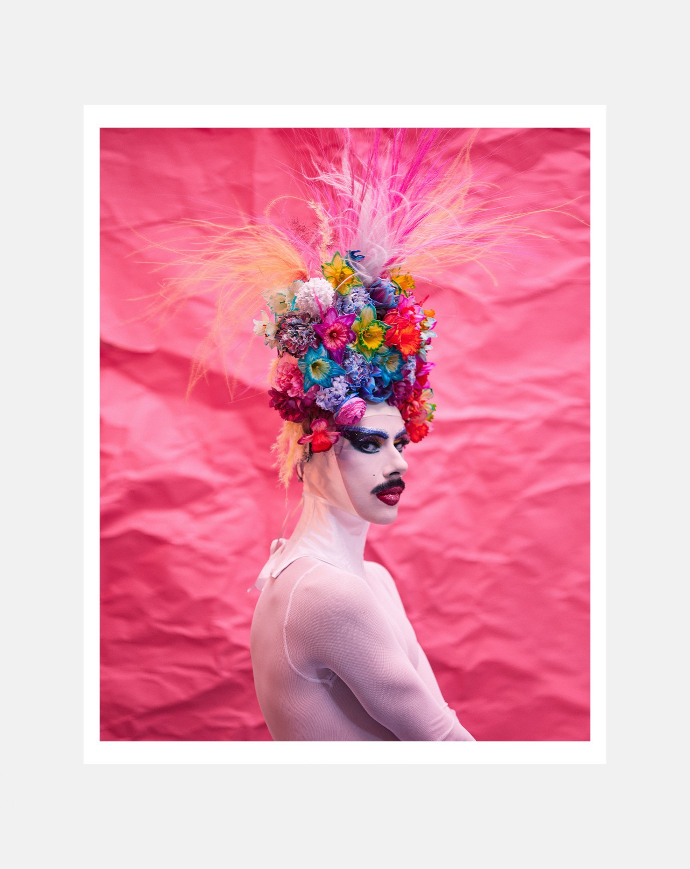 Virgin x. Multicoloured Flowers