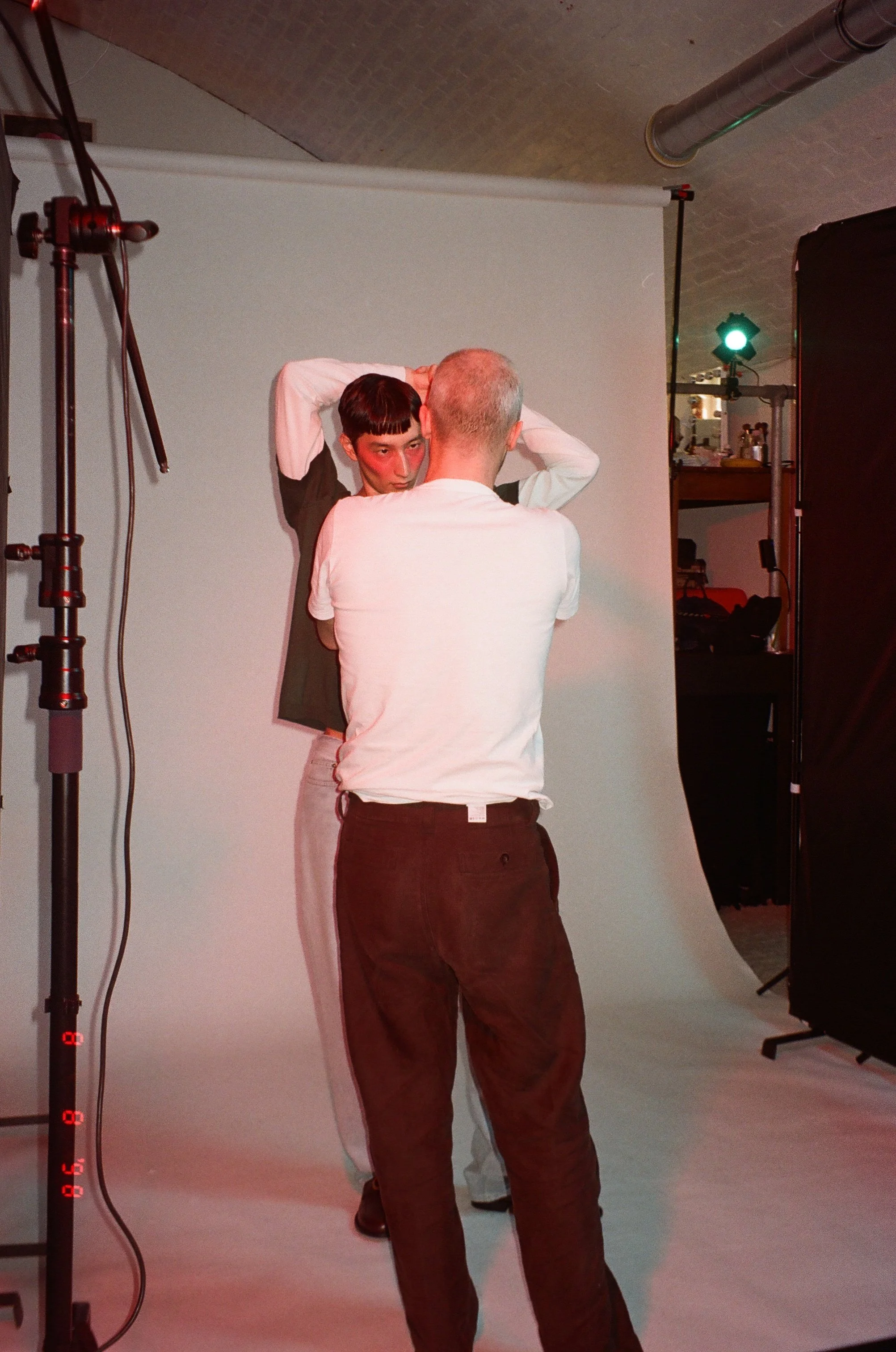 Behind the scenes Attitude magazine fashion shoot matt ford