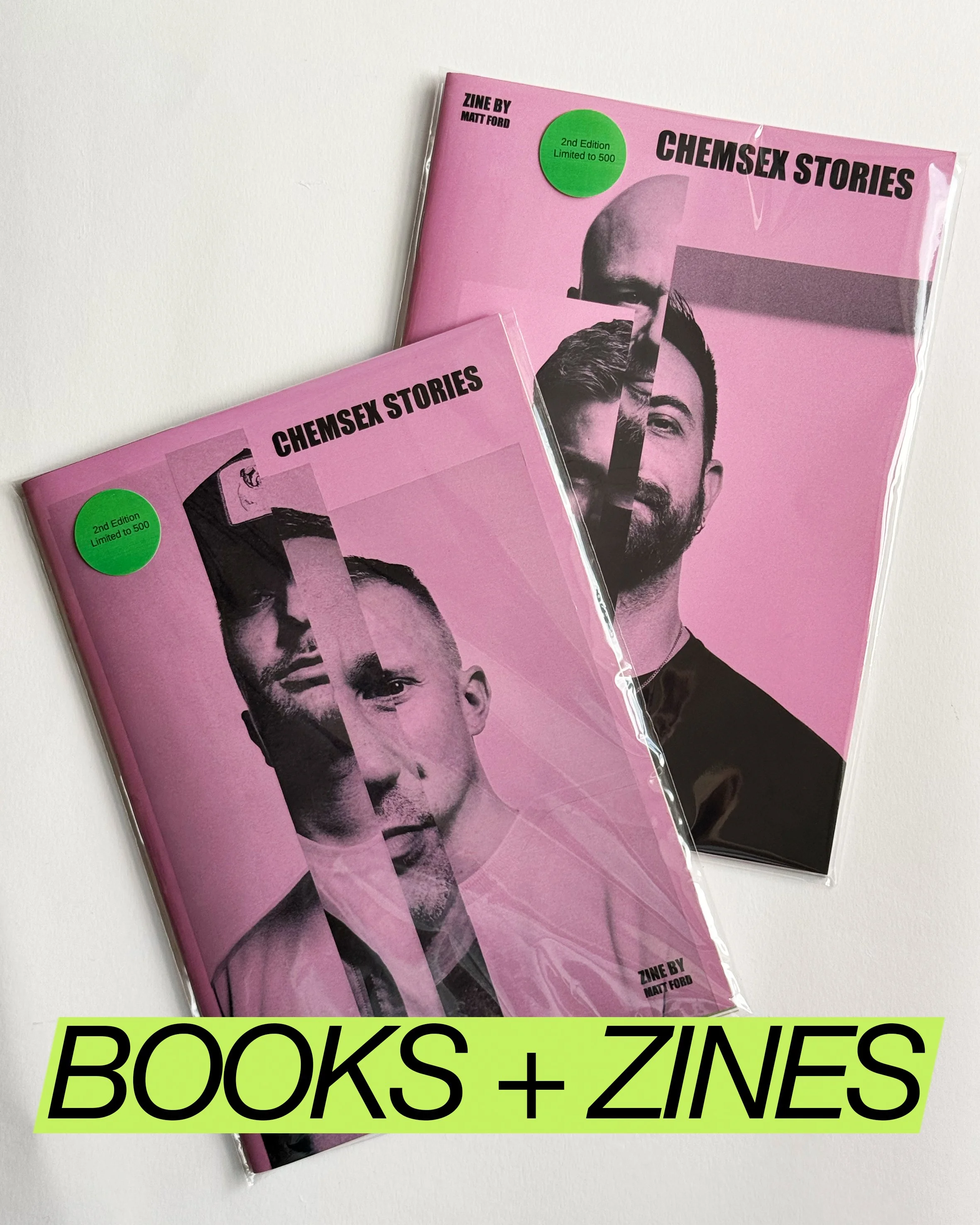 ZINES BY MATT FORD FEATURING HIS AND OTHER ARTISTS WORK