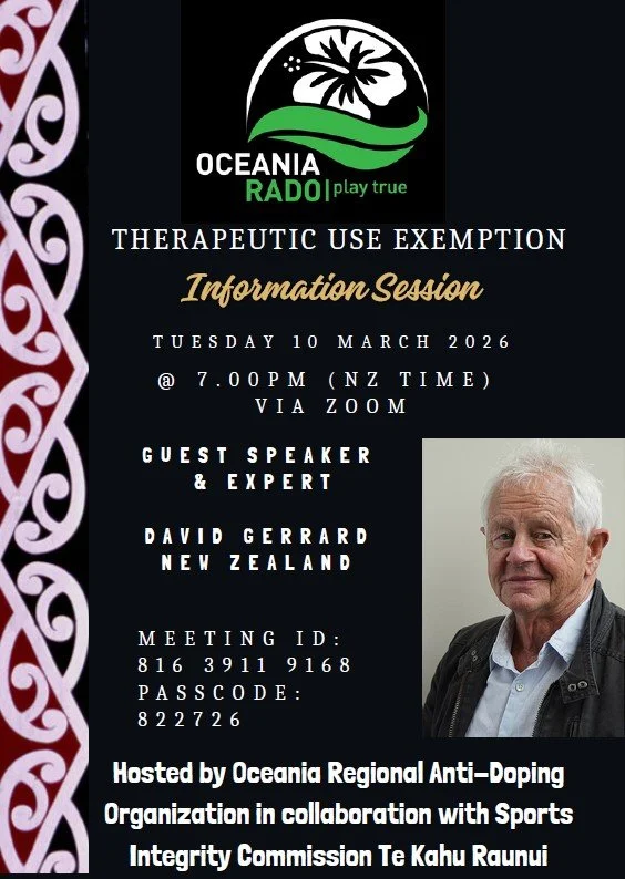 Autorisation à usage thérapeutique (AUT) : une session d'information internationale à ne pas manquer