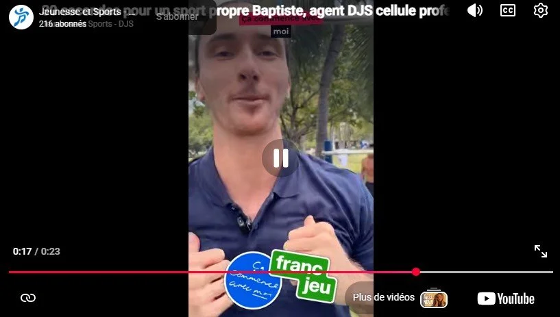 Journée Franc Jeu 2026 : la DJS se mobilise avec ses agents