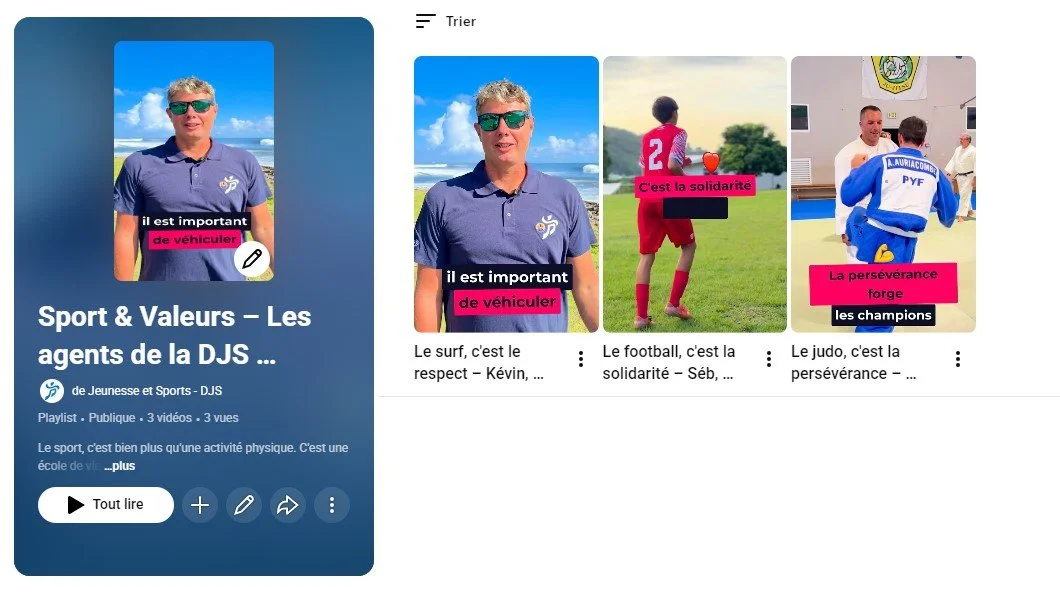 6 valeurs sportives, 6 agents de la DJS témoignent pour la Journée internationale du sport