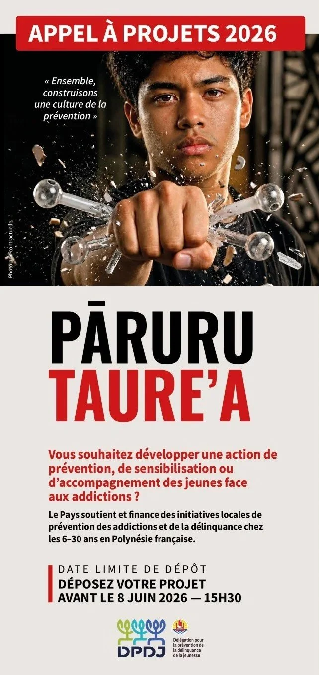 Appel à projets « Pāruru Taure'a » 2026