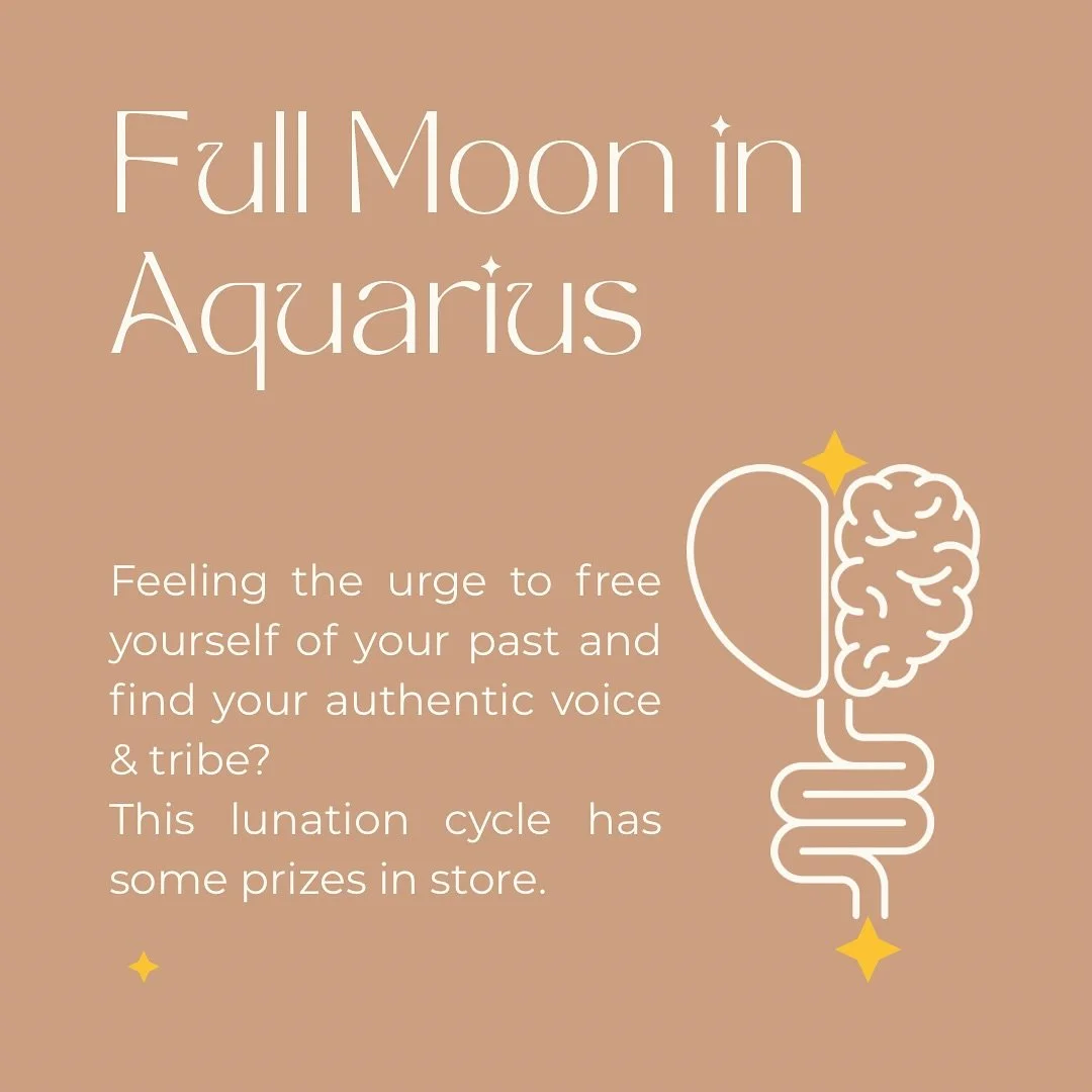 Full Moon in Aquarius ♒️ . Some releases don&rsquo;t happen in a ceremony. They begin with a single question.A quiet truth you&rsquo;re finally ready to name. 
This lunation invites a shedding of old identities, especially the ones you&rsquo;ve worn 