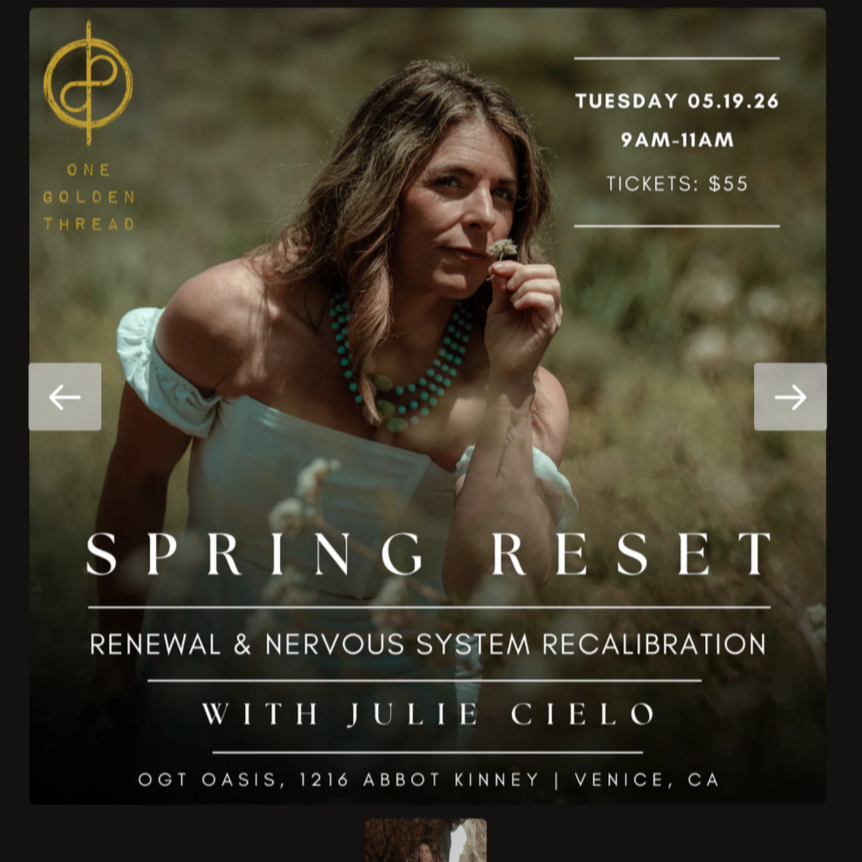 Spring Reset at One Golden Thread