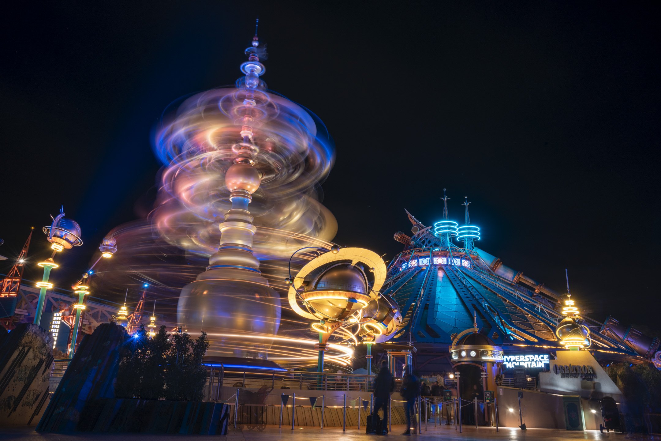 Whirling Orbiter