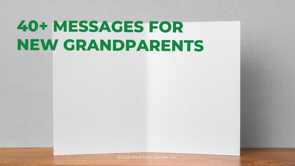 What to Write in a New Grandparents Card 