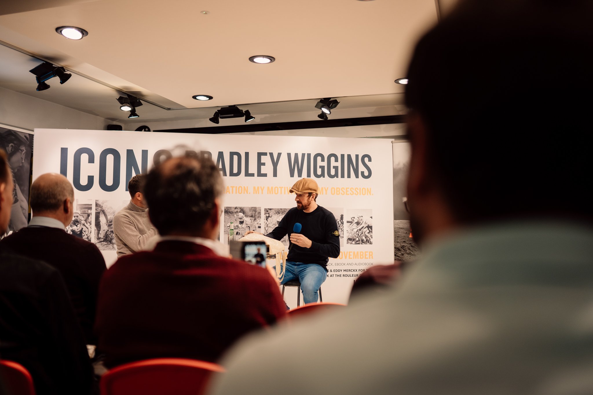 Wiggins' Book Launch