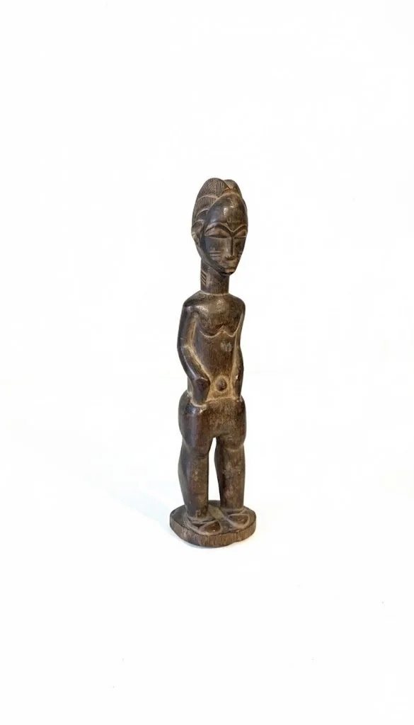 Baule figure Ivory Coast  11''H x 2''W