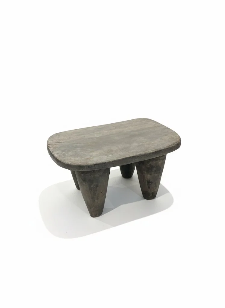 S13  Small Senufo Stool. 14''x 9'' x 8''