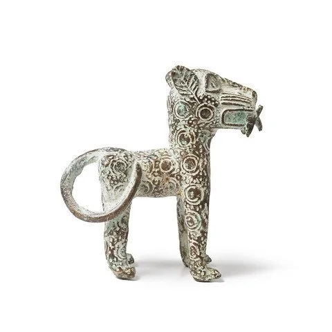Small Bronze Leopard  5''x 5''