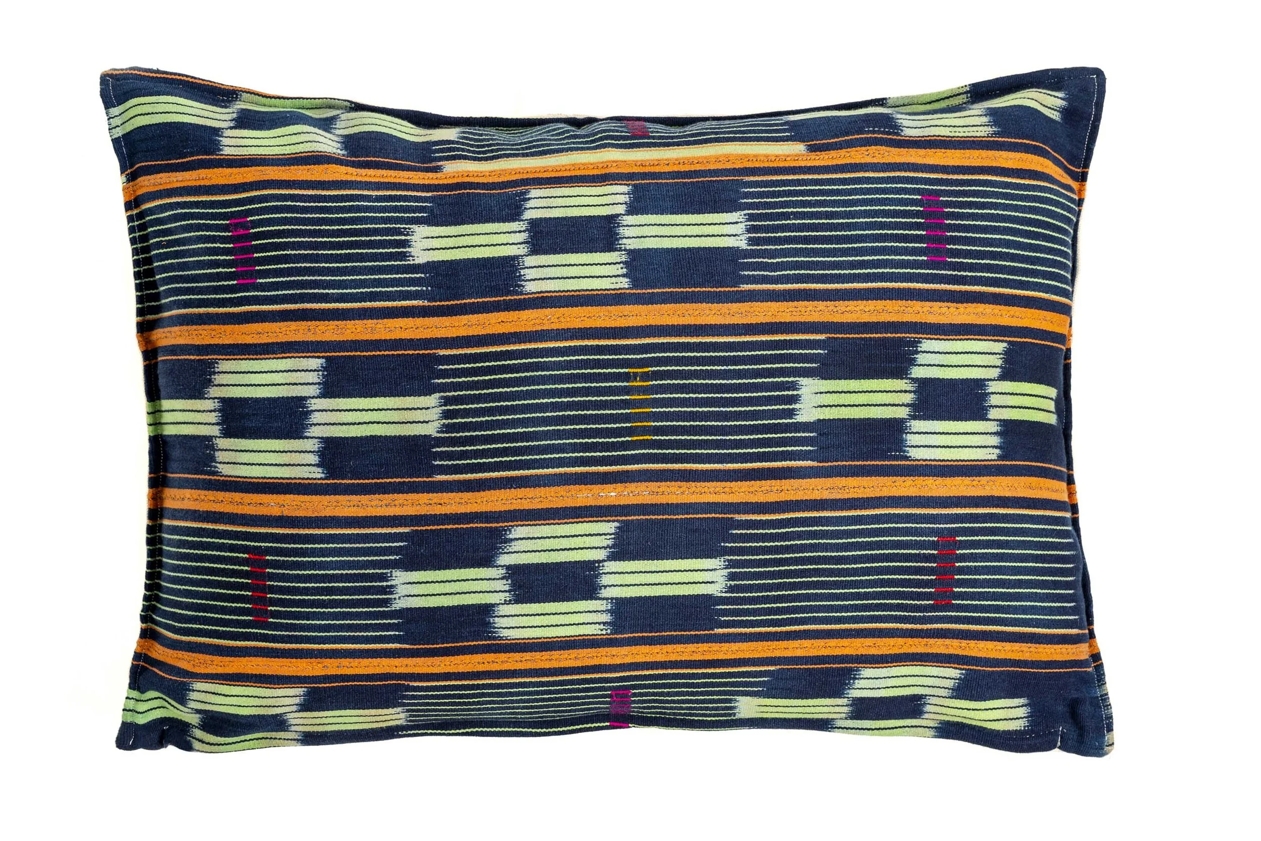 B5 Baule Indigo Cushion  25''x 18''