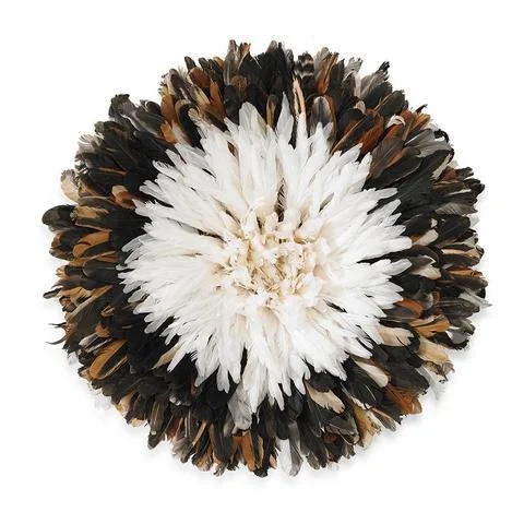  GF Bamileke Feather Headress  20''x 20''