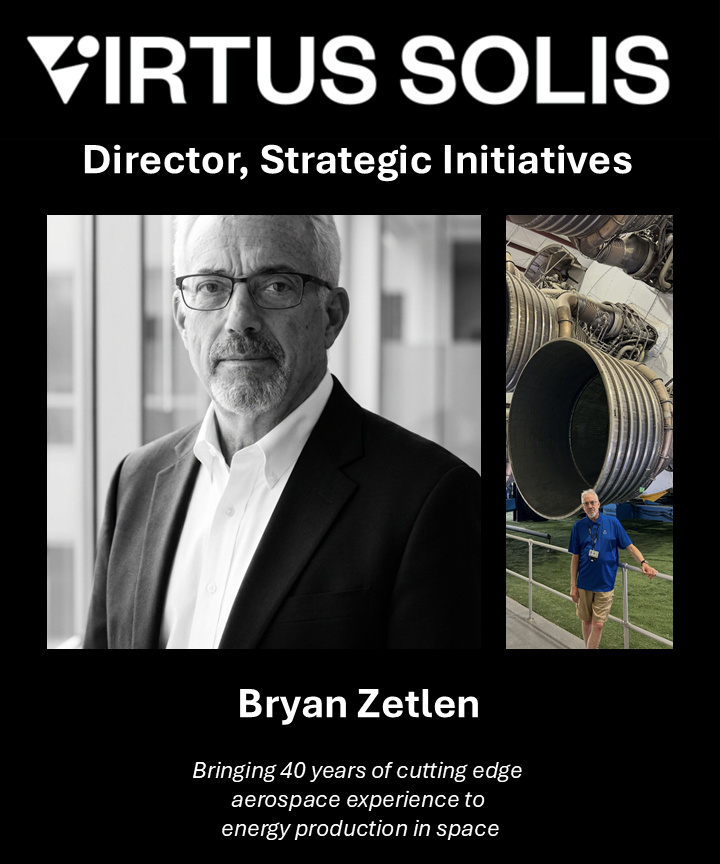Virtus Solis Announces Appointment of Bryan Zetlen as Directory, Strategic Initiatives