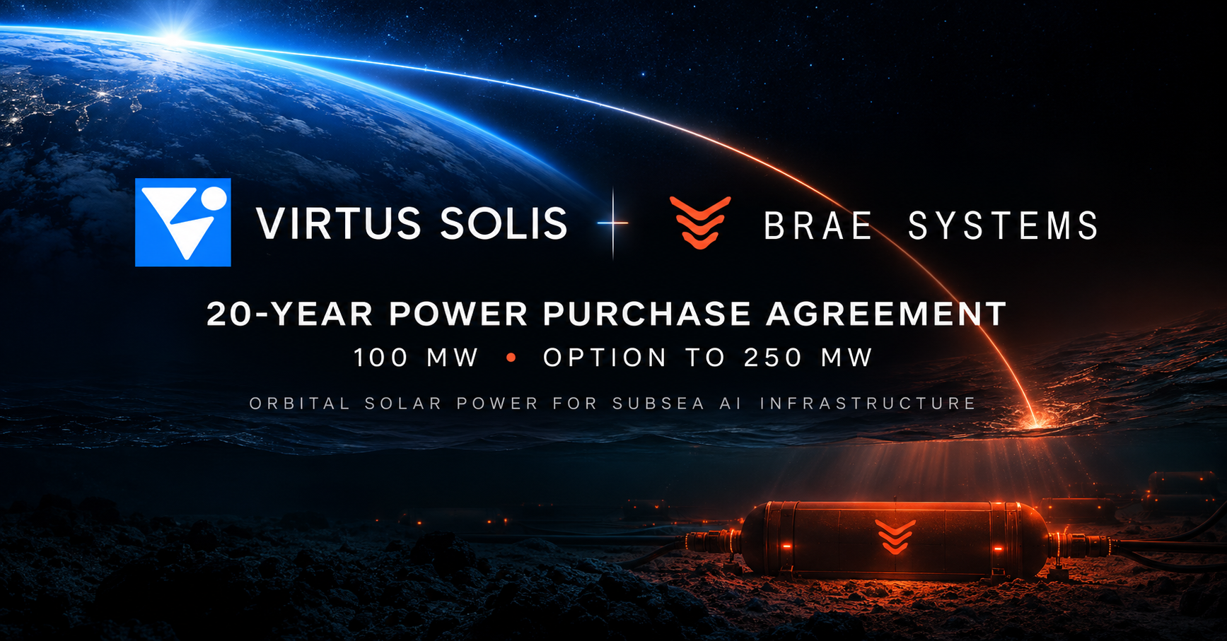 Virtus Solis Signs Landmark 20-Year PPA with Brae Systems